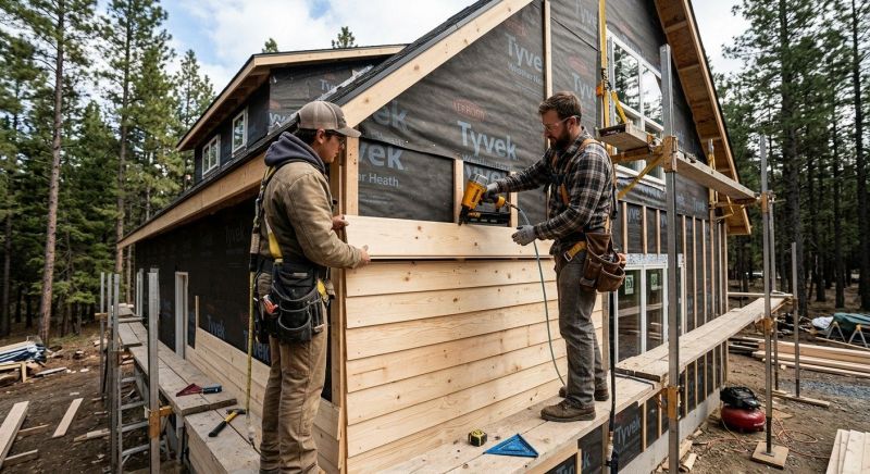 Wood Plank Siding Installation in Norwalk, CT