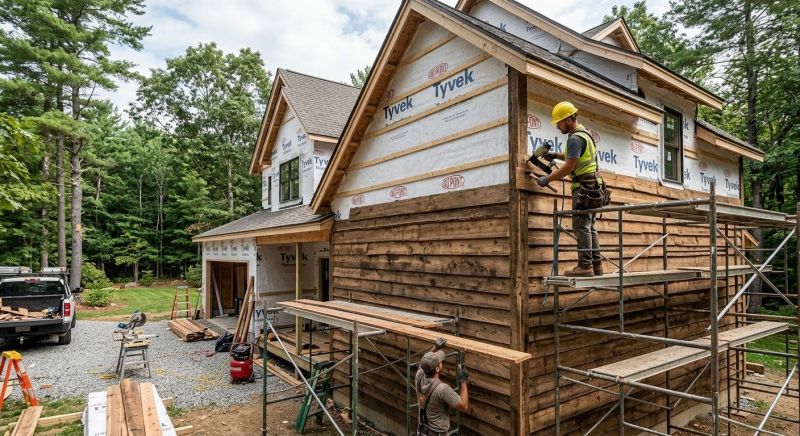Wood Barn Siding Installation in Fairfield County, CT